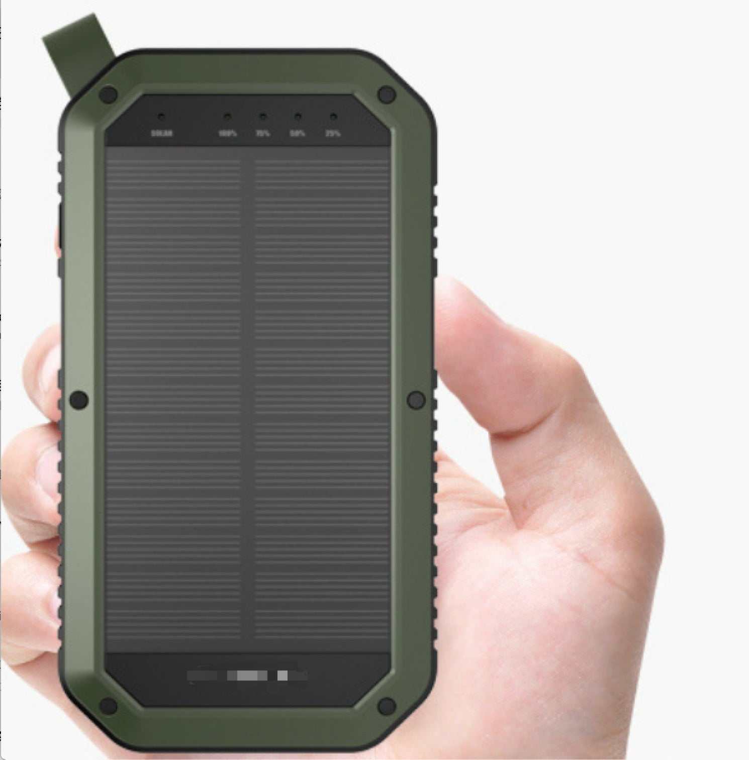 MagnaGear Wireless Solar Power Bank with Torch