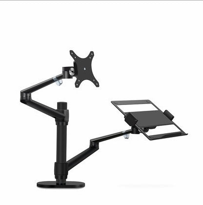 Aluminum Multifunction Ergonomics Desk Laptop Stand Monitor Desktop Holder Computer Full Motion With Column Bar product image